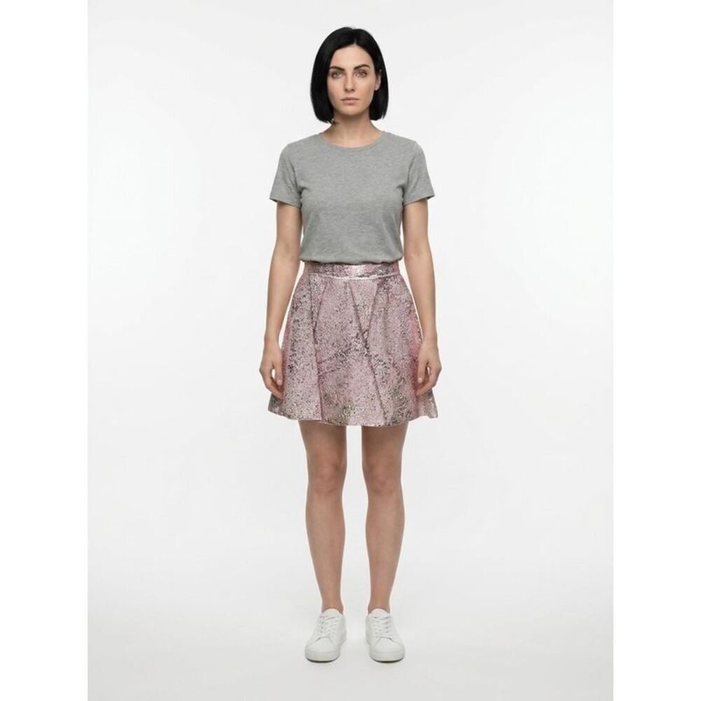 Dolce & Gabbana Pink Polyamide Mini Women's Skirt